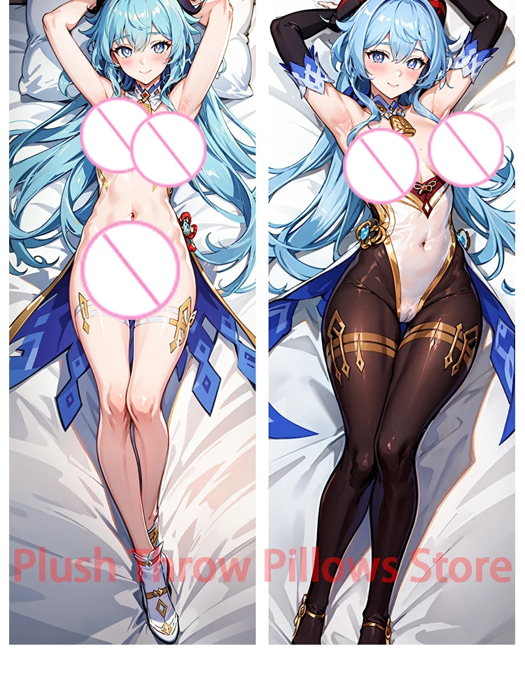 

Dakimakura anime дакимакура Подушка Dakimakura Аниме Ganyu (Genshin Impact) с двусторонним принтом в натуральную величину, наволочка для взрослых