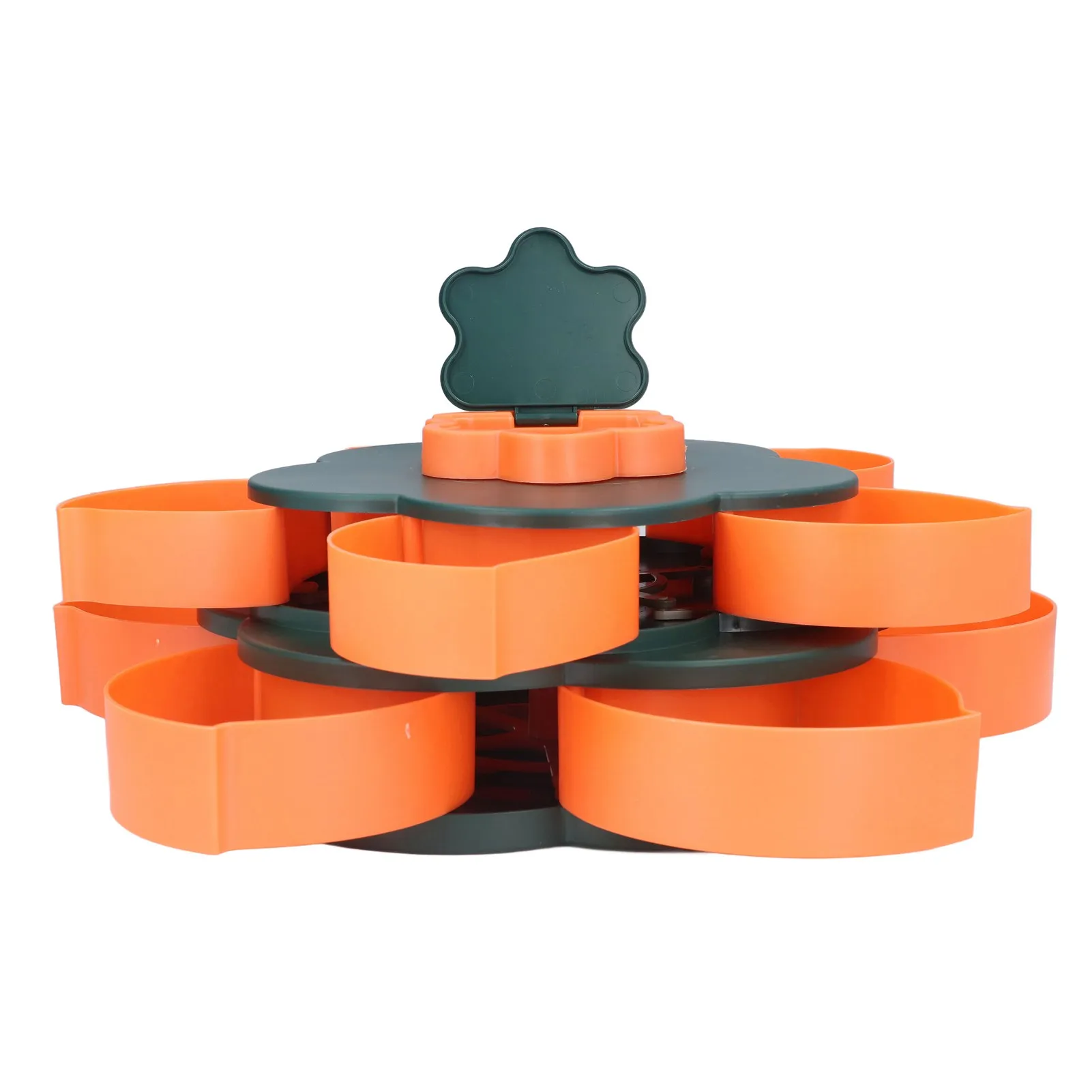 Versatile Flower-Shaped Snack Serving Tray – Large Capacity Divided Platter