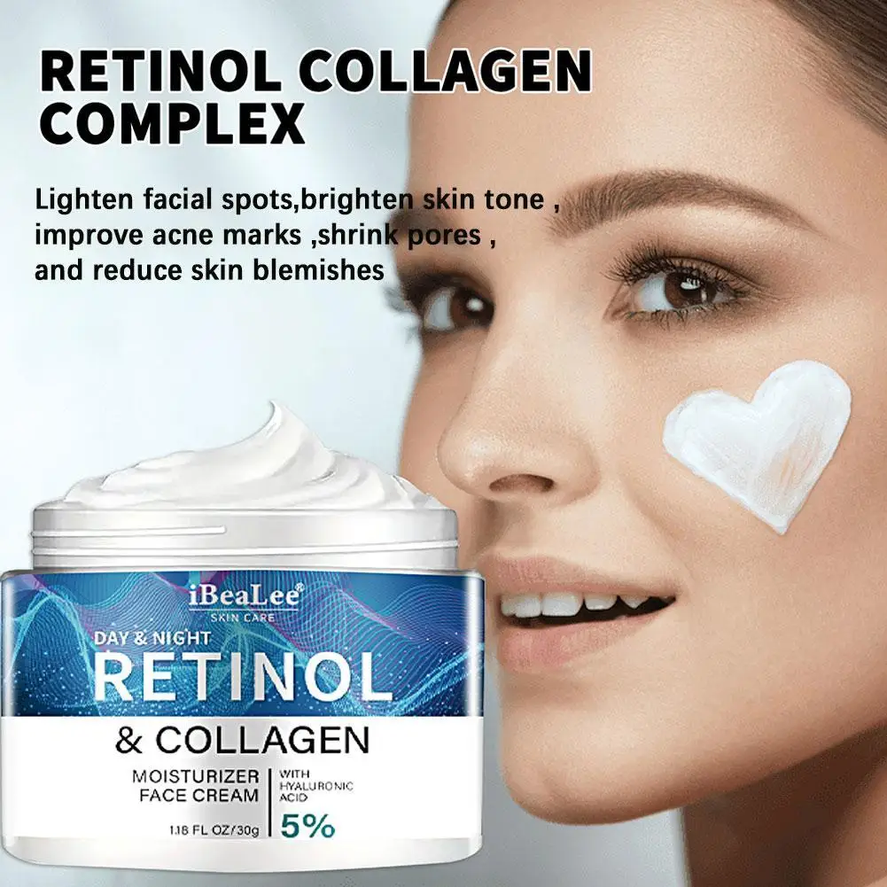 

30g Retinol Anti-wrinkle Cream For Men Remove Face Neck Firming Moisturizing Skin Face Cream Anti-aging Facial Treatment