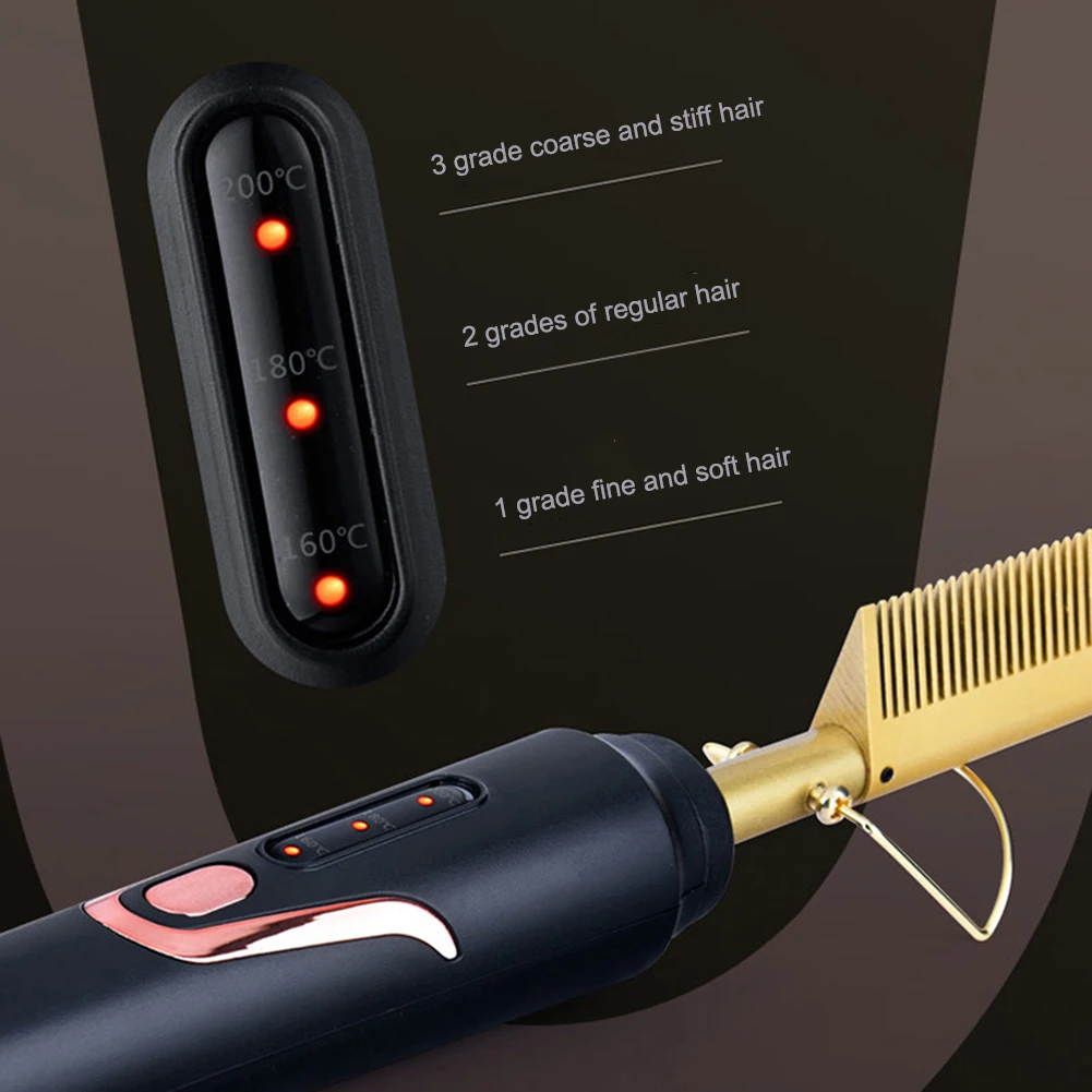 Electric Hot Heating Comb