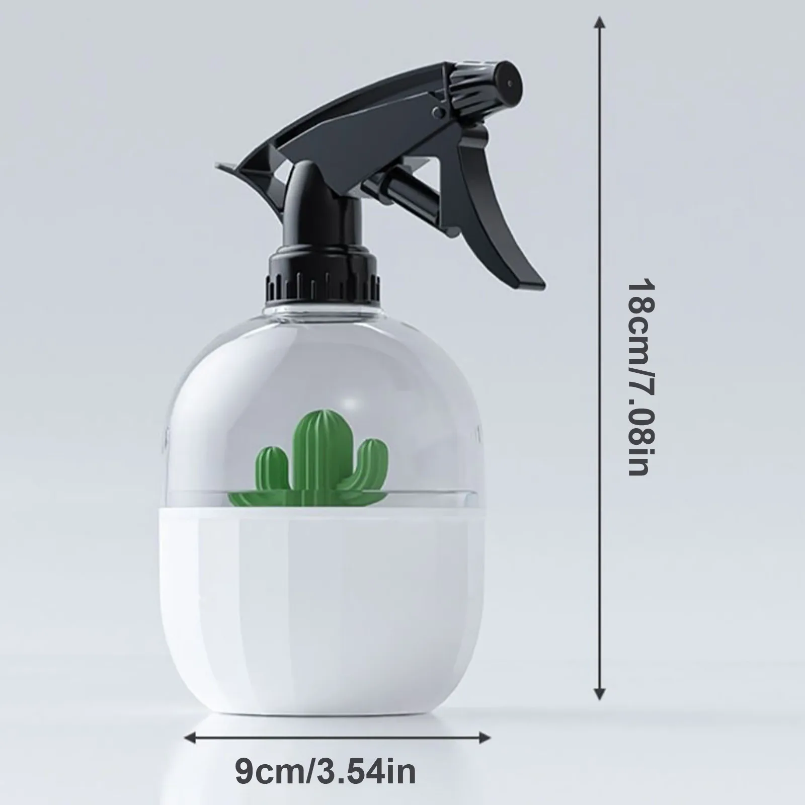 신선한 북유럽 스타일 선인장 물을 수있는 원예 물을 병 500ml 작은 스프레이 소독 캔디 컬러 물을 수있는