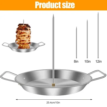 BBQ Vertical Meat Skewer 1