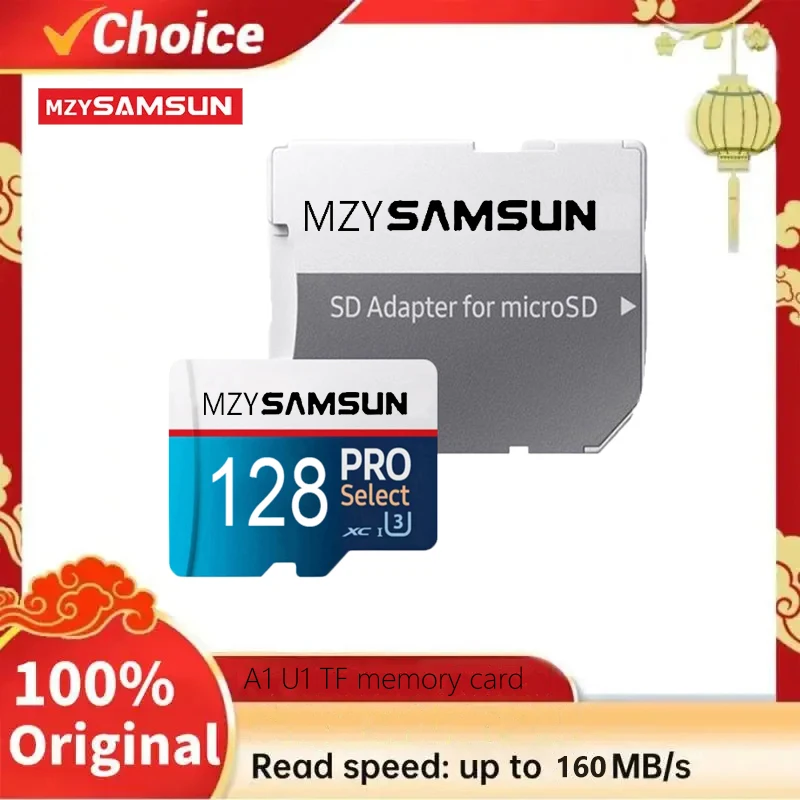 Для Samsung SD-карты 160 Мб/с высокоскоростная флэш-карта памяти 1024G 512G флэш-карта памяти для камеры дрона белый синий A1 U1 TF-карта памяти