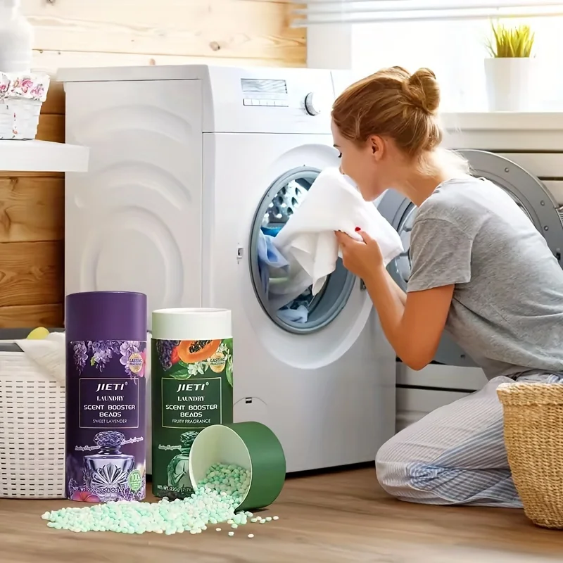 New Luxurious Scented Laundry Beads-Softens & Freshens Fabrics, Gentle Cleaning, Available in 4 Scents,Perfect for Home & Dorm