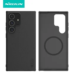Nillkin Super Frosted Shield Pro Magnetic Matte Phone Case - Galaxy S25 Ultra (Black)