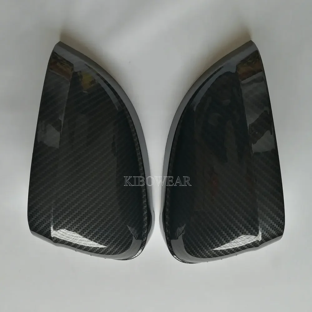 2pcs Kibowear For Audi A4 A5 B9 Side Wing Mirror Caps (Carbon Look) 2017 2018 2019 S4 S5 RS5 allroad Quattro replace Covers