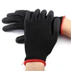 A set of breathable nylon garden work gloves, without PU coating and silicone, not waterproof, used for excavation and planting 6