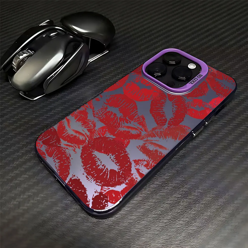 Y2K Original Sexy Kiss Lips Phone Case - Stylish and Protective Cover
