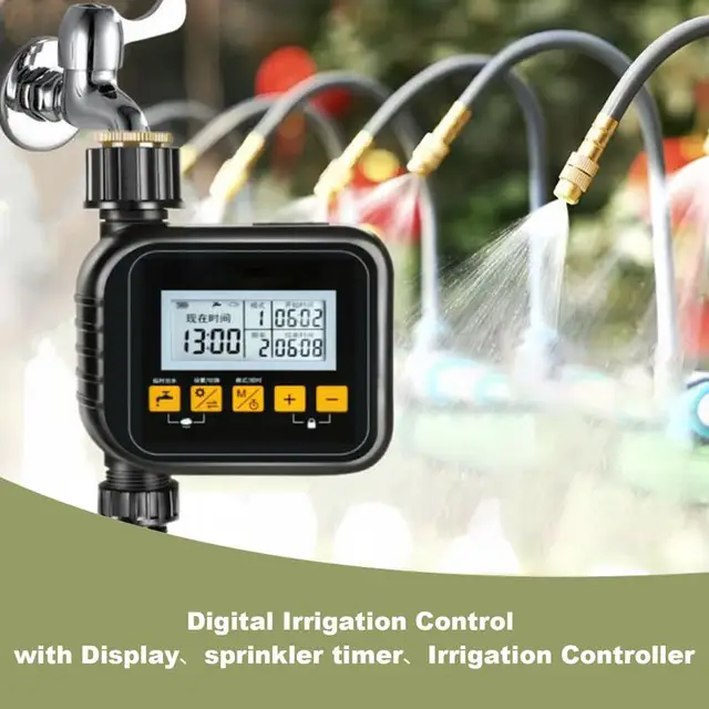 Digital Irrigation Control with Display - Irrigation Computer Water Timer - Irrigation Control - Irrigation System - Automatic 3