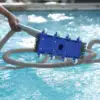 Heavy Duty Ground Pool Vacuum Hose, Durable Flexible Connector, Portable Gray, 3