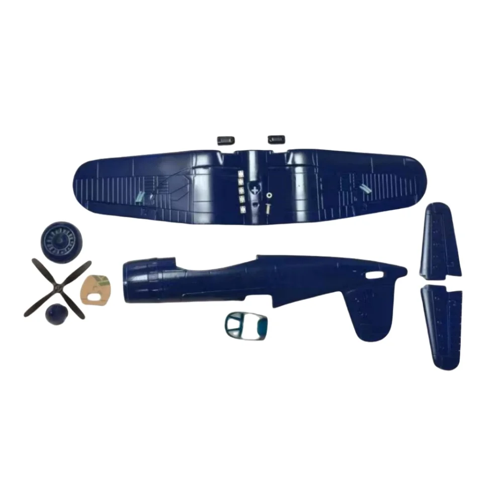 EPS RC Airplane Fixed Wing KIT Blue Warbird Model