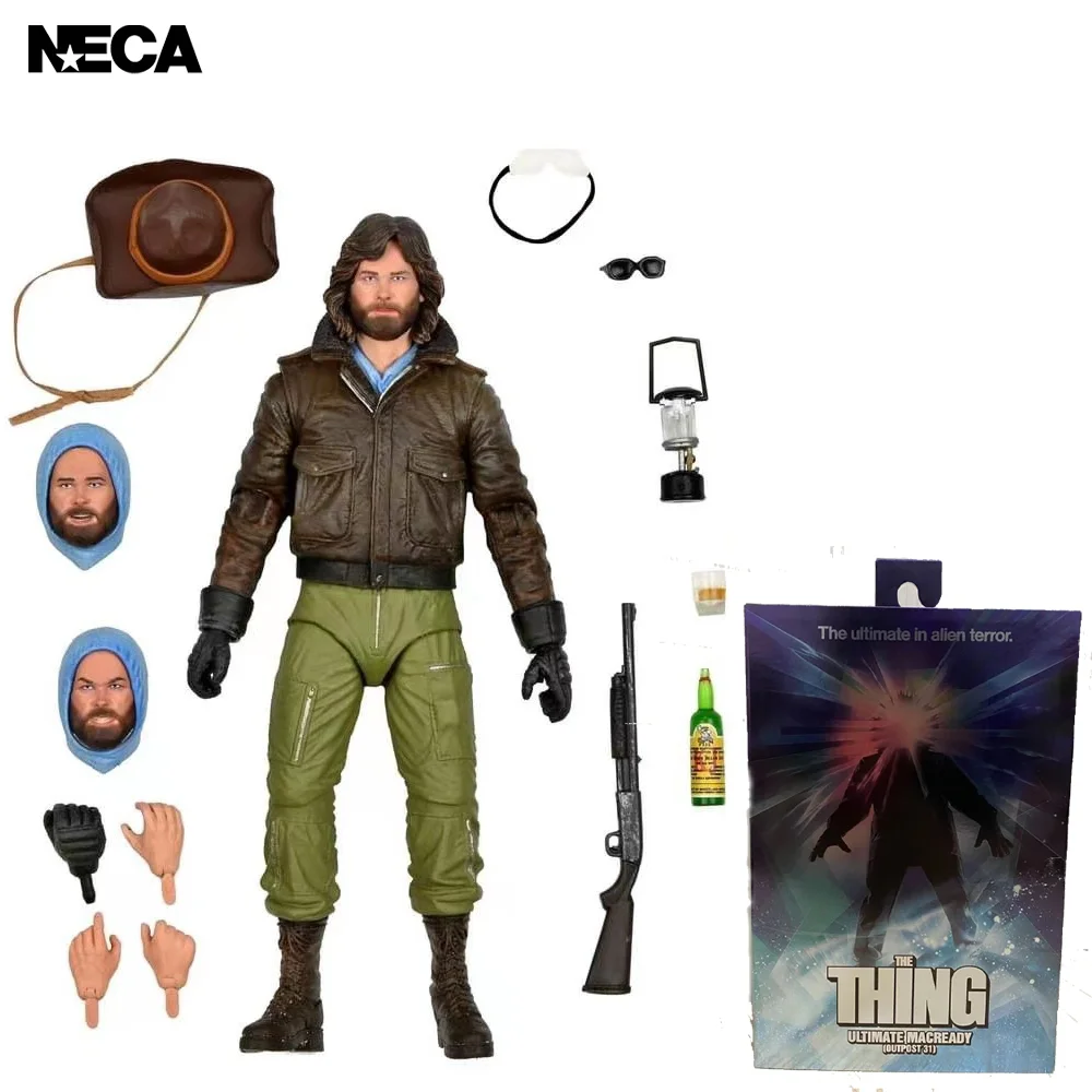 

NECA Series Strange Shapes TheThing 7Inch Movable Doll Ultimate MacReady Model Action Figure Children's Toy Gift Collection Toys