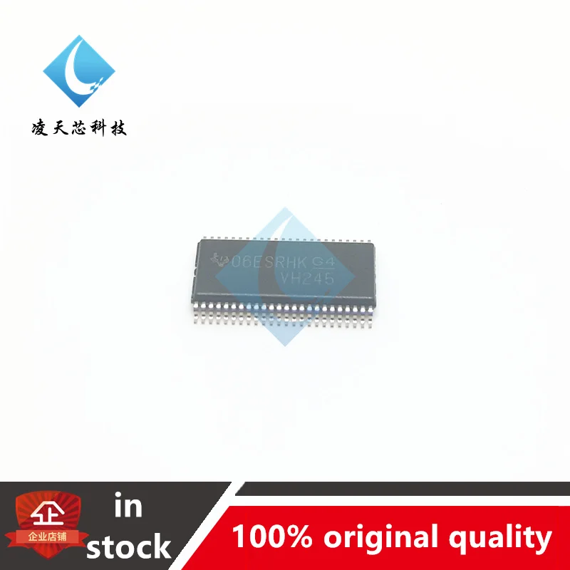 

5PCS SN74ALVCH16245DGVR 74ALVCH16245 Silk Screen VH245 Paste TVSOP48 Bus Transceiver Chip