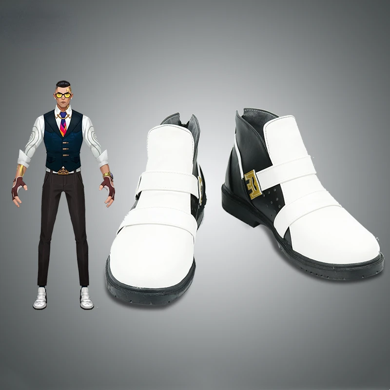 

XIZOUCosplay VALORANT Chamber Cosplay Shoes Custom Made Boots