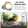 1/2/5/10PCS UVA UVB Reptile Heating Light Bulb 25/50/75W Snake Turtle Pet Full Spectrum Basking UV Light Bulbs Heating Light 2