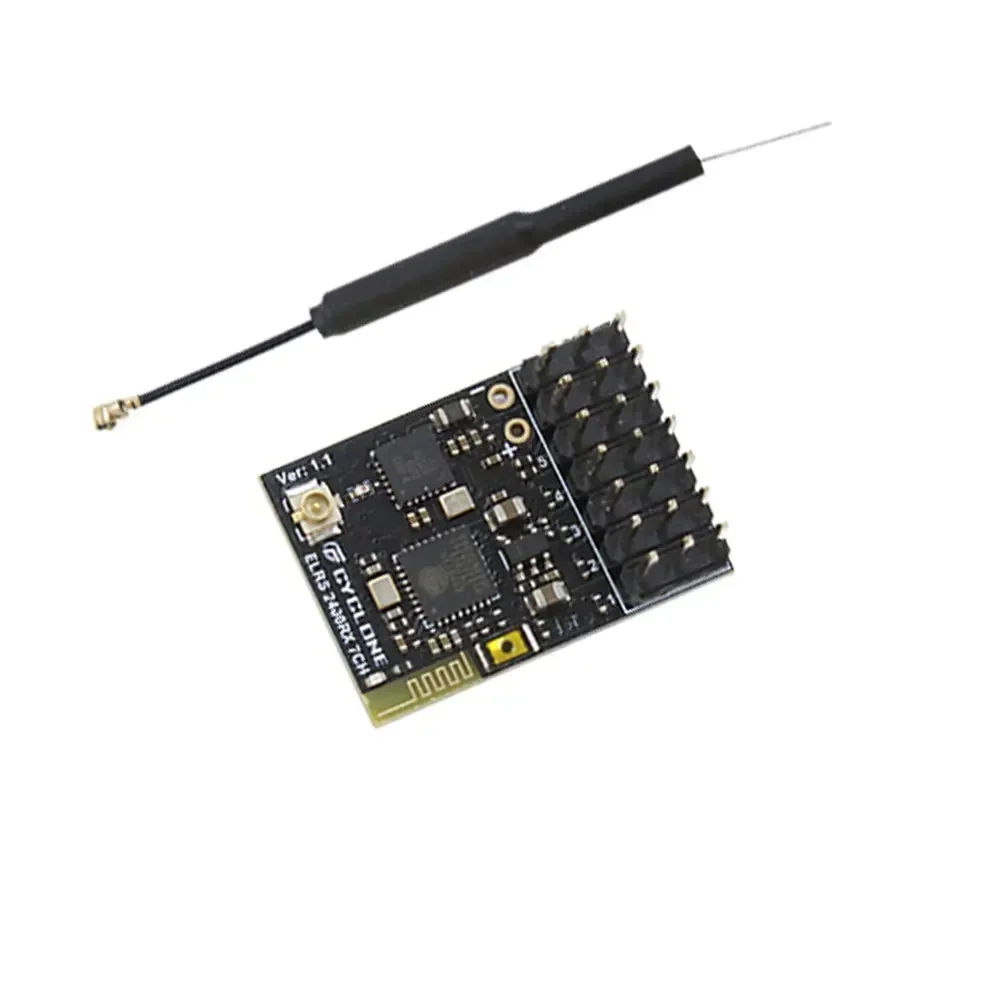 Récepteur ExpressLRS 2.4GHz PWM 7CH pour planeur RC avec variomètre