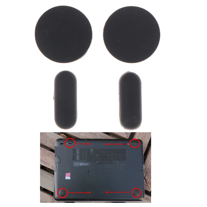 

4 шт., резиновые ножки для ноутбука HP 840 745 820 725 850 G3 G4