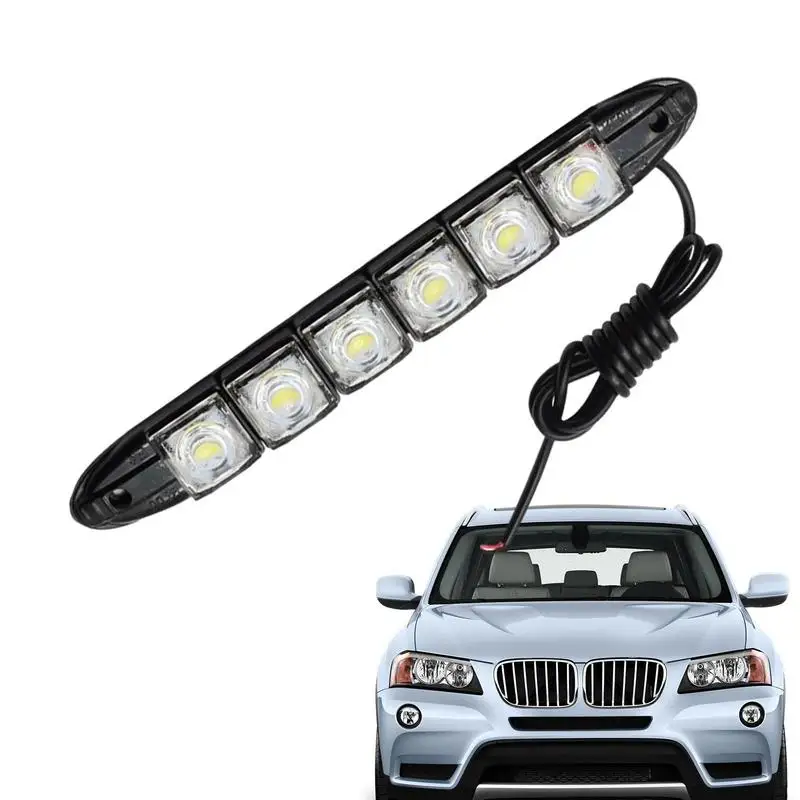 

LED Strips For Cars Led Bendable Strip Lights For Cars Car Strips Lights 12V For Day Decorative Fog And Reversing Lights