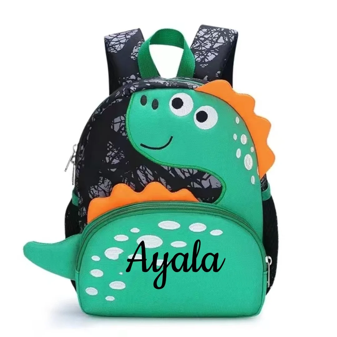 personalized name bag Embroidered bag for a child Mini Backpack Bags for  Schoolbags Waterproof bag  Kindergarten Schoolbag Gift 1