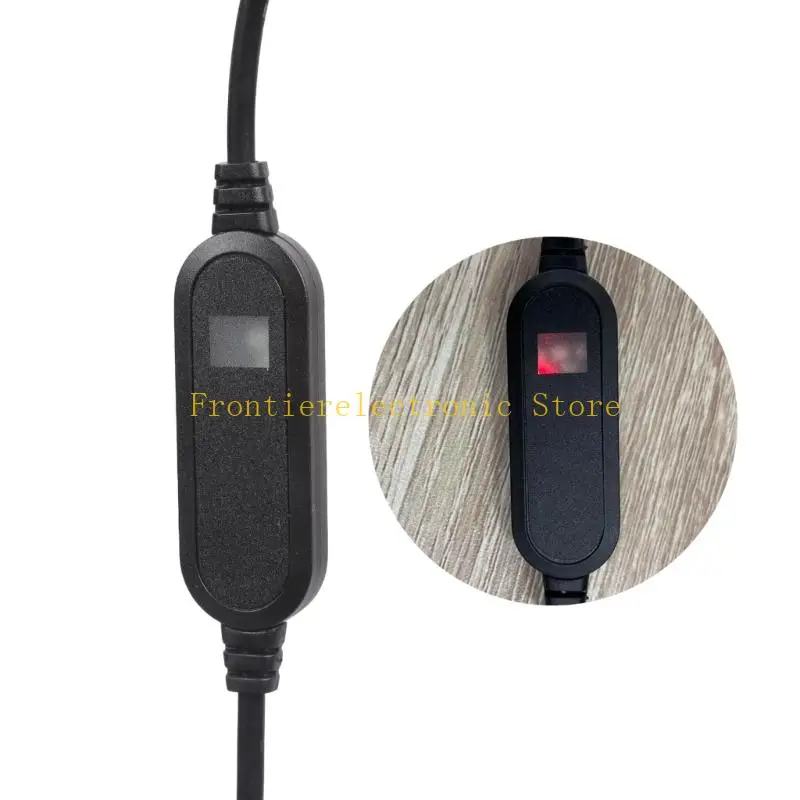 스위치 제어 및 플라스틱 구조를 갖춘 G8DB 12W 전원 어댑터 케이블