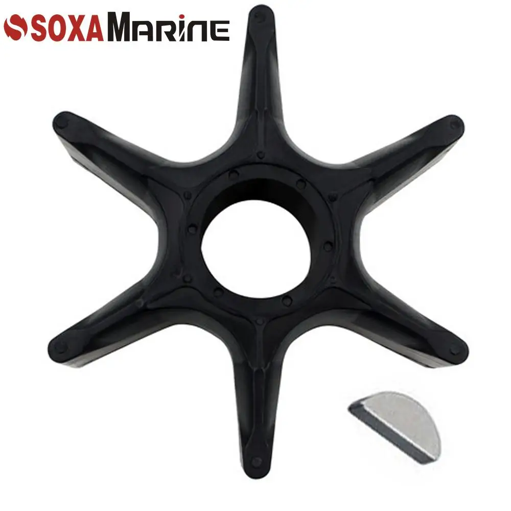 

CEF 500371 Water Pump Impeller with Key for Yamaha Outboard Motor 6E5-44352-01