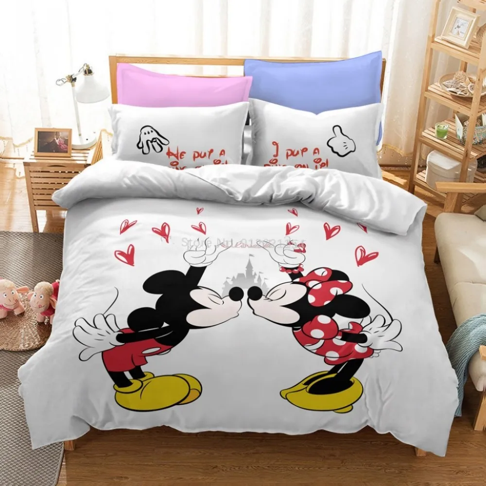 Baby Mickey And Minnie Bedding