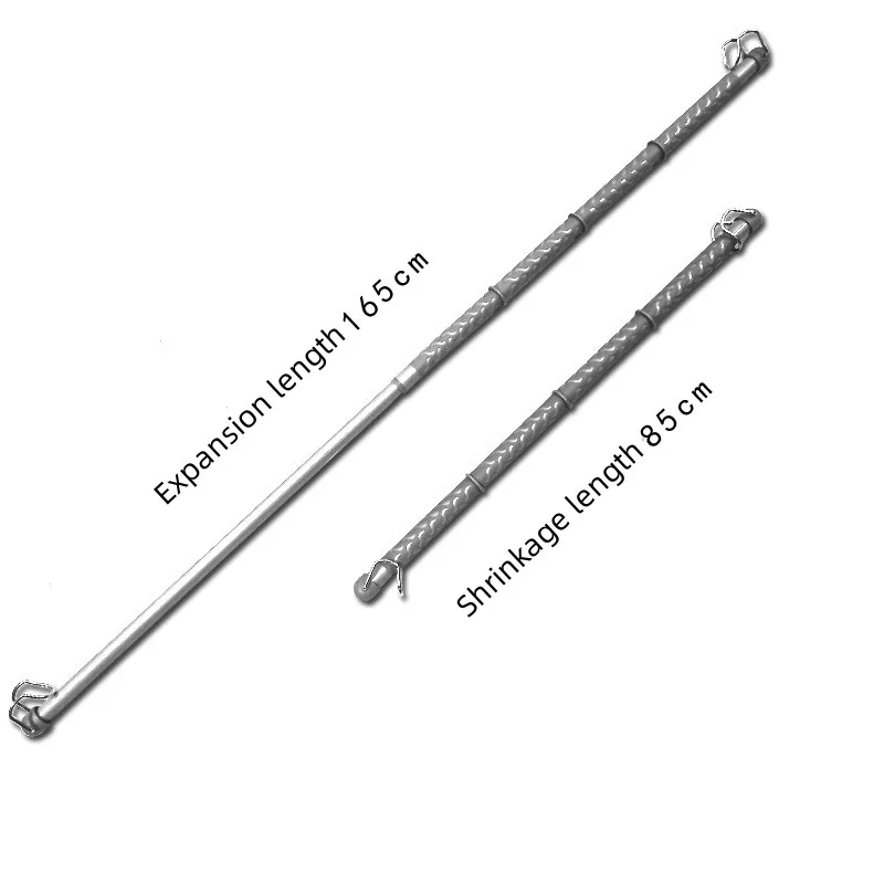 64 Inch Car Hanger On-board Telescopic Clothes Drying Rod for Car Travel Luggage Self Driving Product Clothes Coats Bags Rack