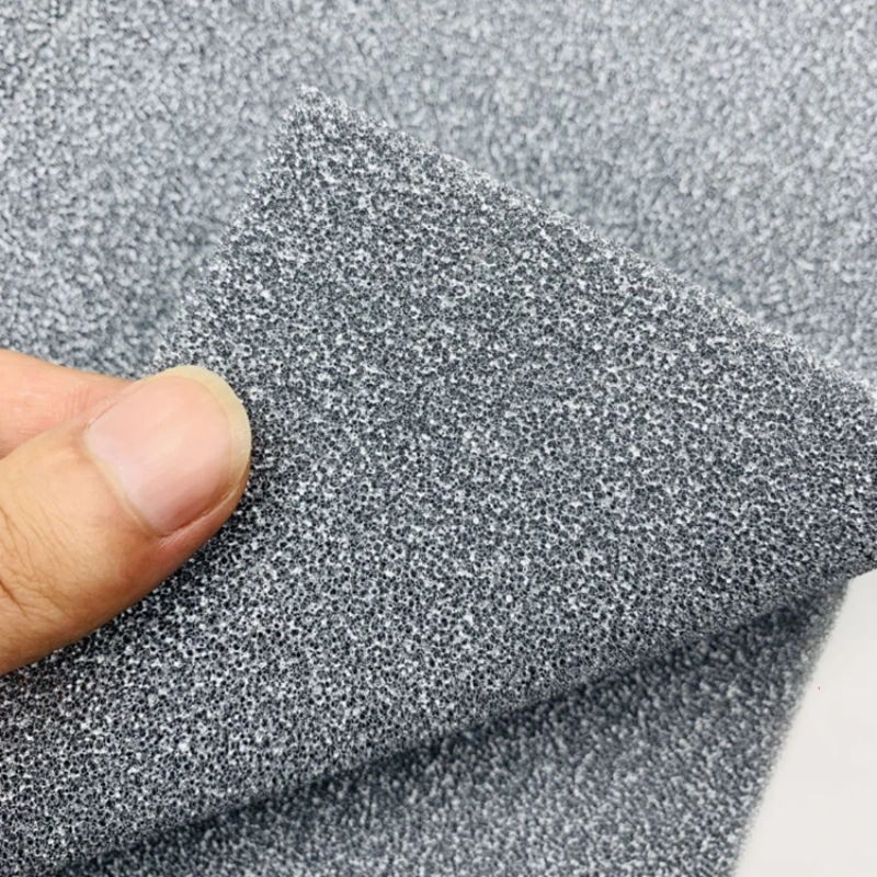

3-5MM Titanium dioxide Smooth accelerant mesh Titanium oxides Photocatalyst filter TiO Lightcatlyst strainer polymeric sponge