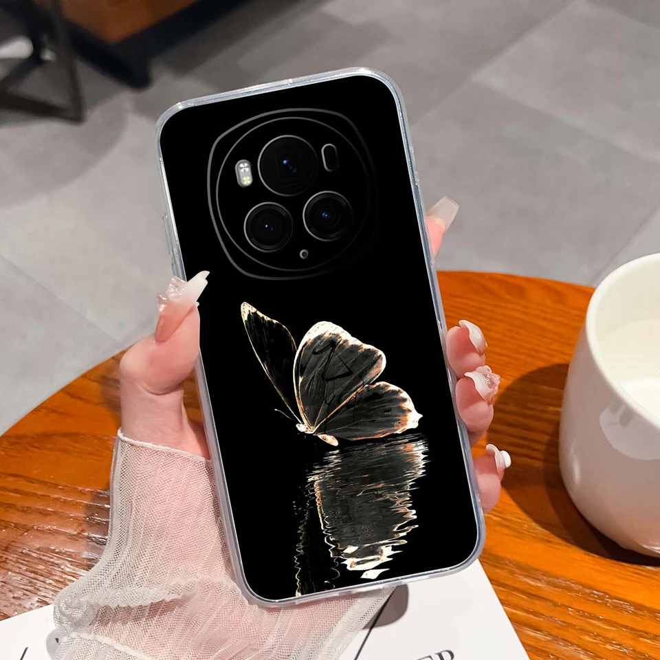Duck Bow Transparent Silicone Durable Simplicity Bumper Case