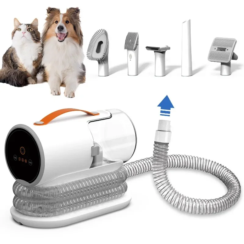 Multi-functional Pet Shearing Machine Electric Cat and Dog Shearing Pet Fine Comb Floating Comb Cleaning Brush Vacuum Cleaner