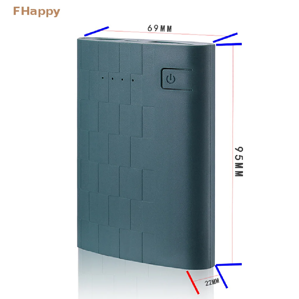 18650 배터리 박스 케이스, DIY 보조베터리 충전기 쉘 충전 케이스, 미니 솔더리스 전원 공급 장치 하우징, 3.7V, 3 슬롯