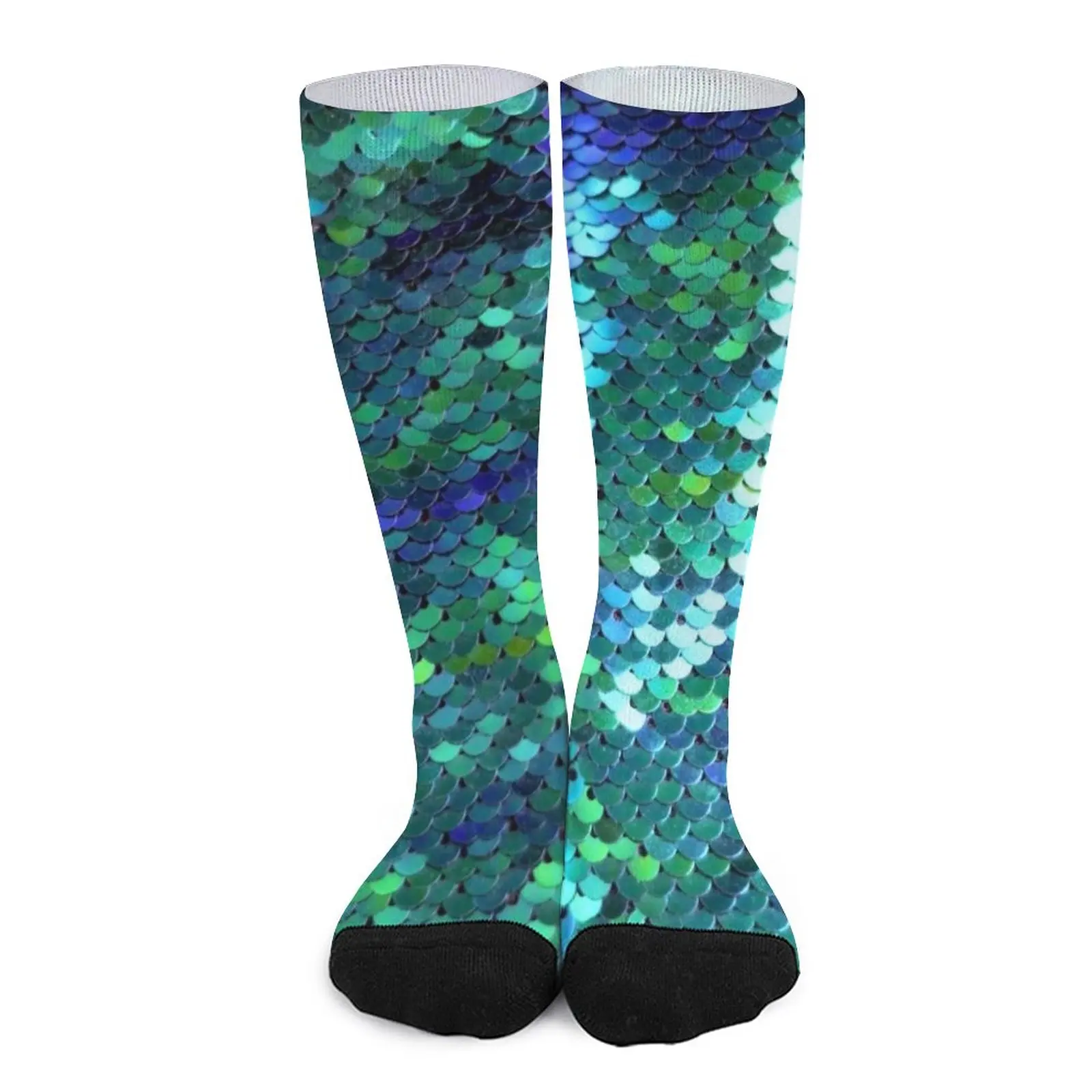 

Mermaid dragon scales Socks Women's short socks Children's socks Men′s sock socks aesthetic