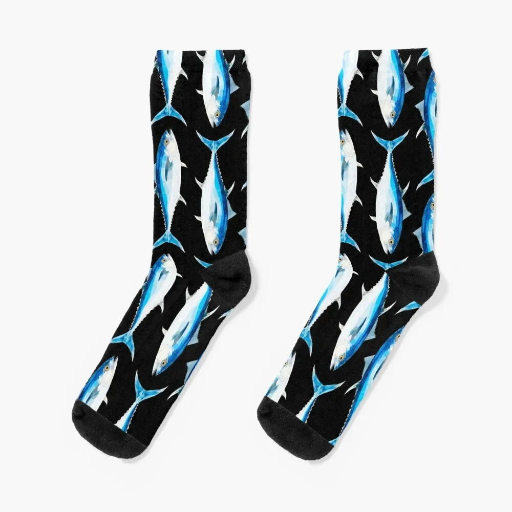 Atlantic Bluefin Tuna Socks men cotton high quality Rugby Toe sports Men Socks Women's