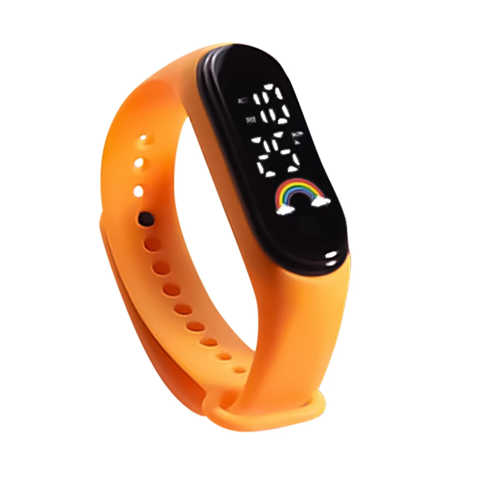 Children Multicolor Watch Led Digital Wrist Watches For Boy Girl Outdoor Sport Watch Display Week Life Waterproof Watches