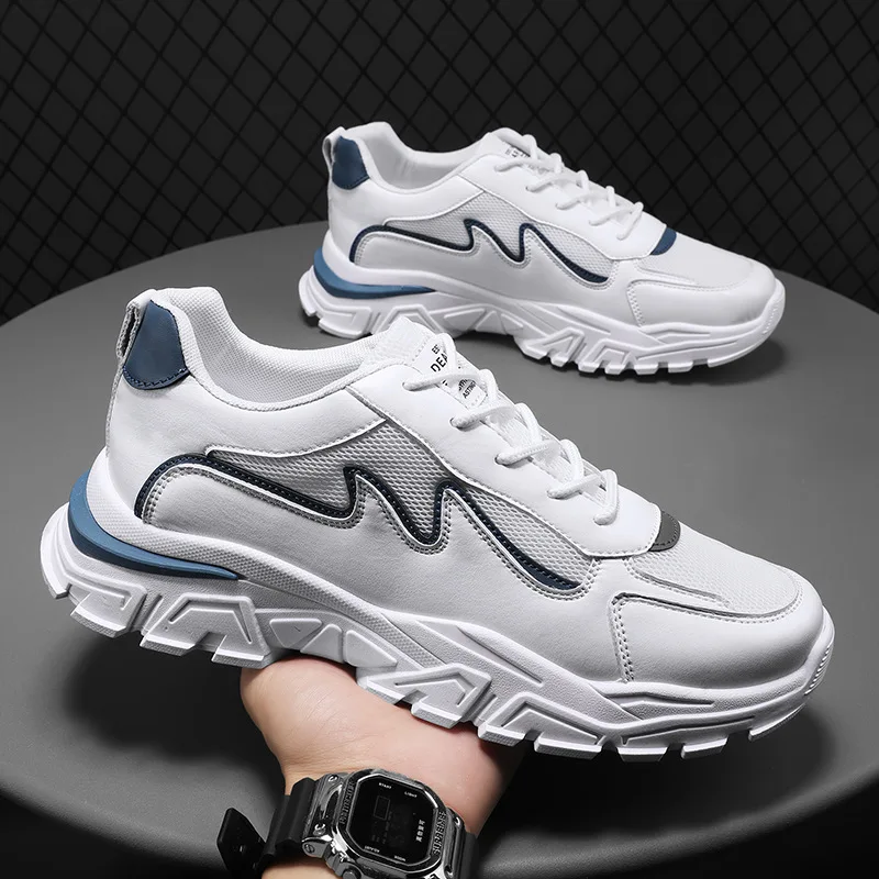 

Белые кроссовки для мальчиков BCEBYL, мужская повседневная обувь, мужская Весенняя Спортивная сетчатая обувь, мужские кроссовки для мужчин, Спортивная удобная обувь