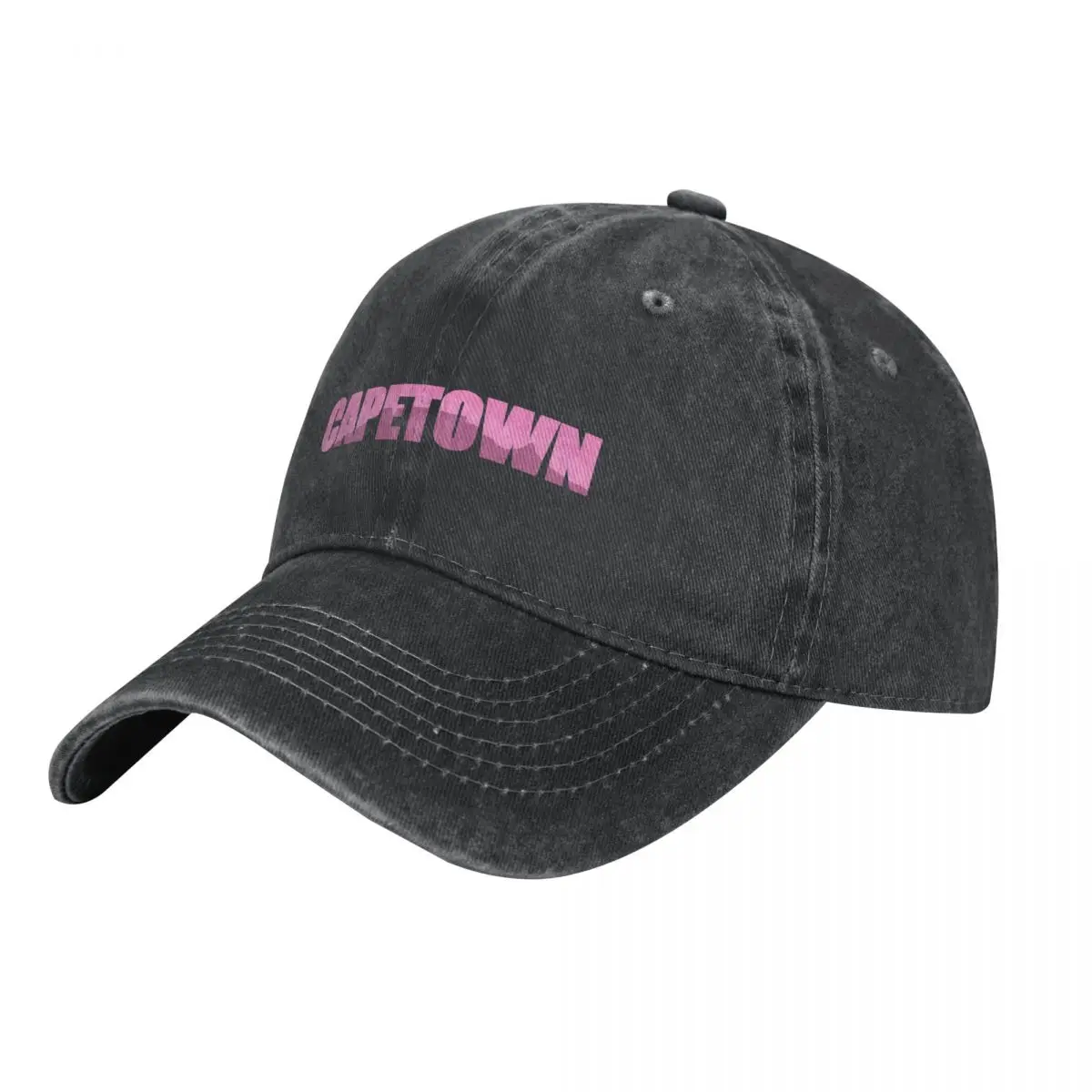 

Cape Town Table Mountain Design Cowboy Hat summer hat black Hip Hop Girl Men's