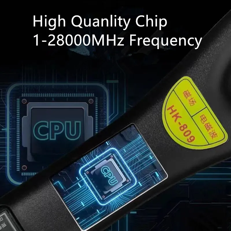 Handheld Signal Magnet Finder Professional for GPS Tracker WiFi Camera Detector with Beep Alarm HK809 RF Bug Detector