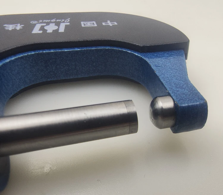 볼 팁 외부 마이크로미터 두께 곡선 표면 단일 이중 원통형 구형 SR 아크형 포인트 접촉 범프 파이프