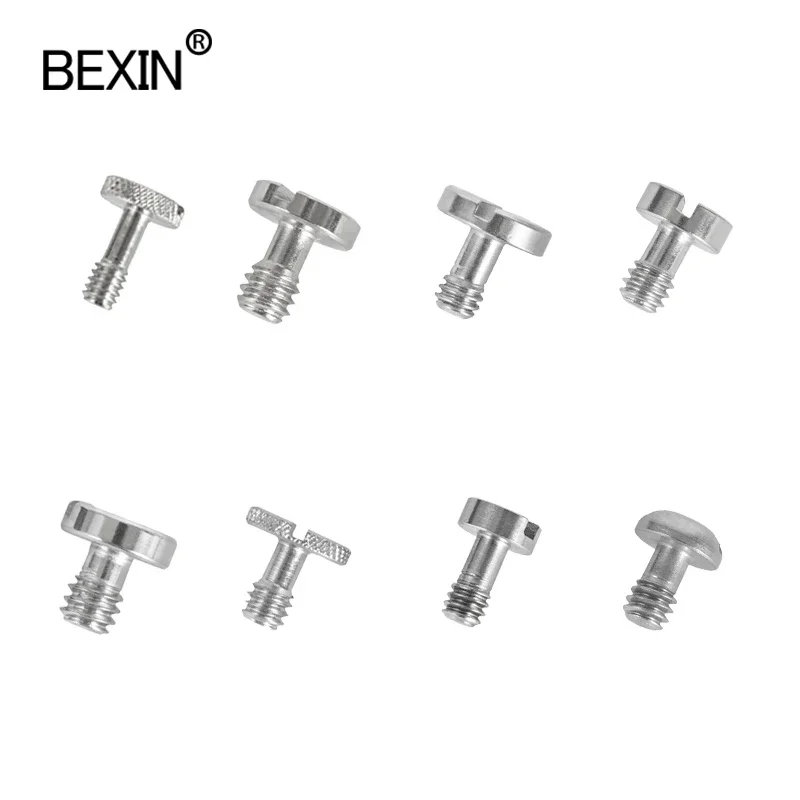 Camera Screw Mount Camera Screw Set 1/4 inch Quick Release Plate Screw DSLR Accessoriet Tripod Mount Adapter For DSLR Camera Tripod