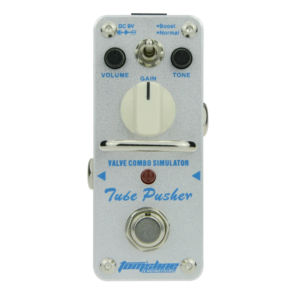 

ATP-3 Guitar Effect Pedal Tube Pusher Valve Combo Simulator Electric Guitar Effect Pedal Mini Single Effect True Bypass