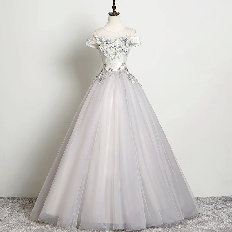 

Элегантные сказочные выпускные платья, классические длинные платья с открытыми плечами, милое кружевное платье с бисером и цветочным принтом