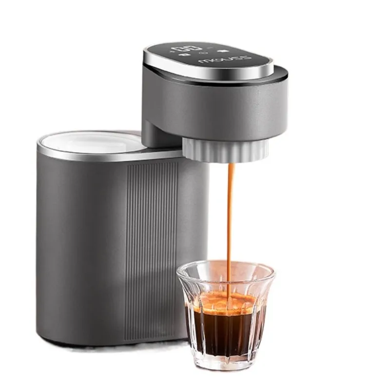 600w 150ml 15Bar Portable Mini Semi Automatic Italian Coffee Maker Machine Pre Soaking Cold Hot Extraction 11gear Adjustment