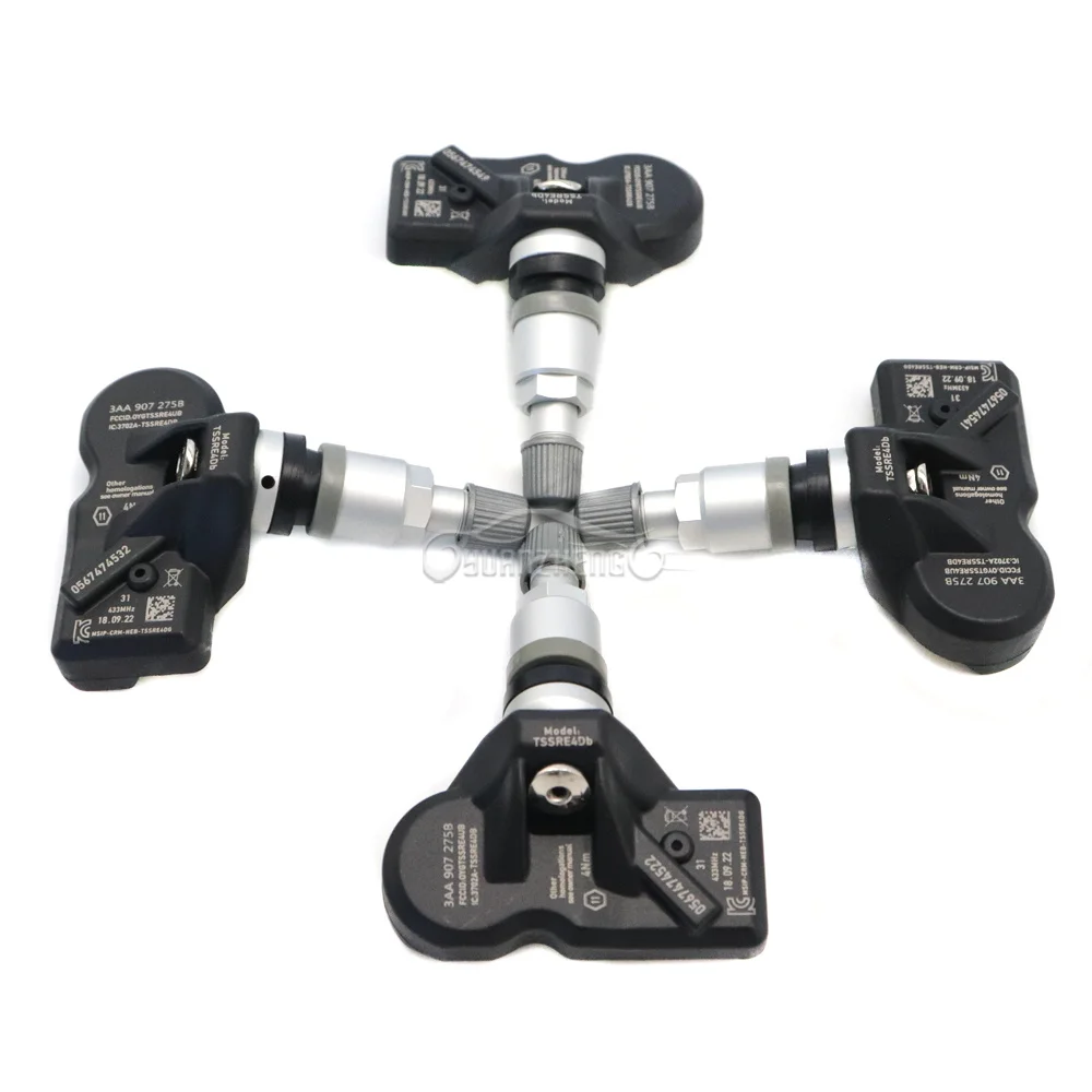 ڵ TPMS Ÿ̾  з   ý 3AA907275B, ٰ CC Ti guan Pas sat 2007-2015 433Mhz 3AA907275
