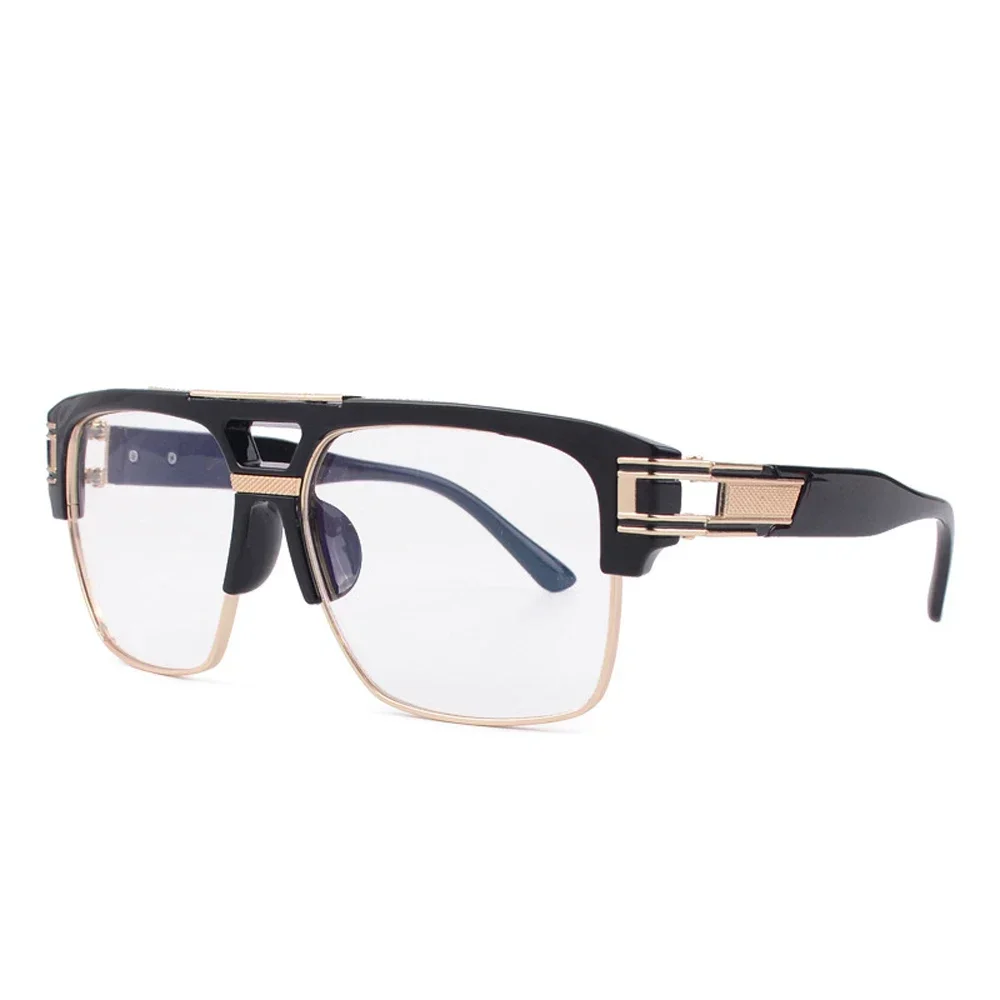 Vintage-Inspired Classic Luxury Sunglasses with Mirrored Lenses