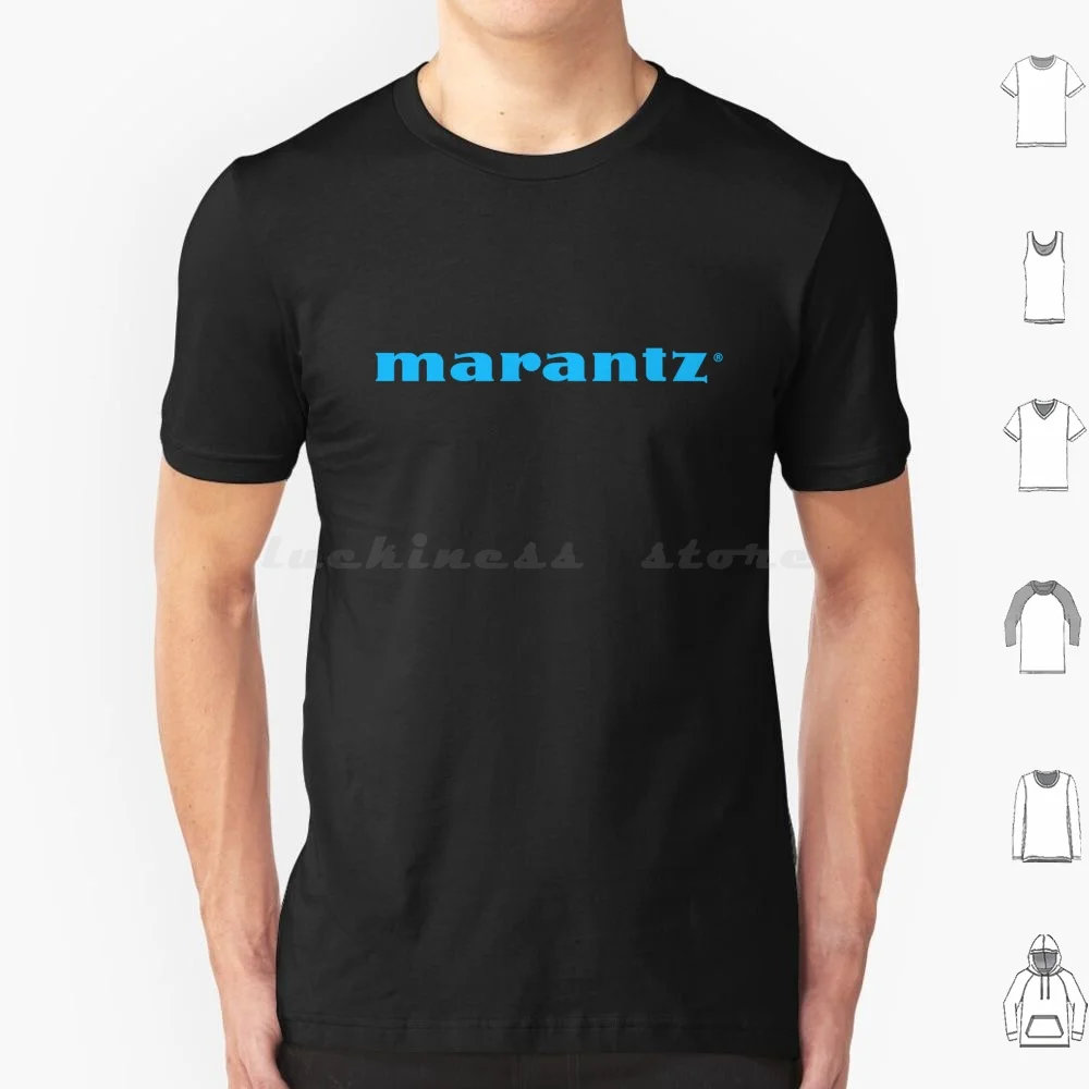 Marantz Logo Vintage Hi-Fi T Shirt 6Xl Cotton Cool Tee Marantz Stereo Pro Hifi Hi Fi Music Vintage Radio Vinyl