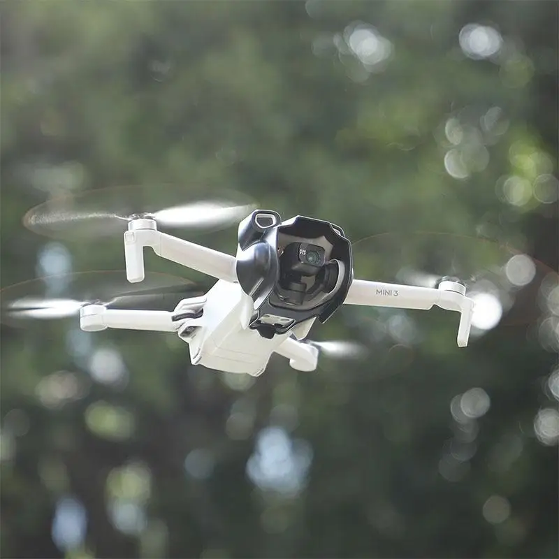 Protection Objectif Drone DJI Mini 3 - Pare-soleil Anti-éblouissement