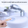 2Pcs LED Accent Light Remote Control Puck Light with Rotatable Light Head Dimmable RGB Rotatable Accent Lights Battery Operated 2