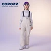 COPOZZ Children Ski Suit Set Jumpsuit Boys and Girls Outdoor Warm kids Waterproof Windproof Solid Adjustable Snow Sports Suits