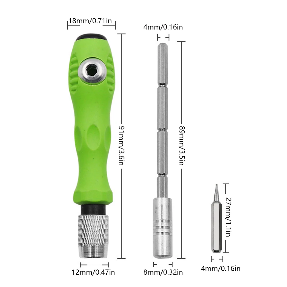 Multifunctional Chrome Vanadium Steel Screwdriver Kit