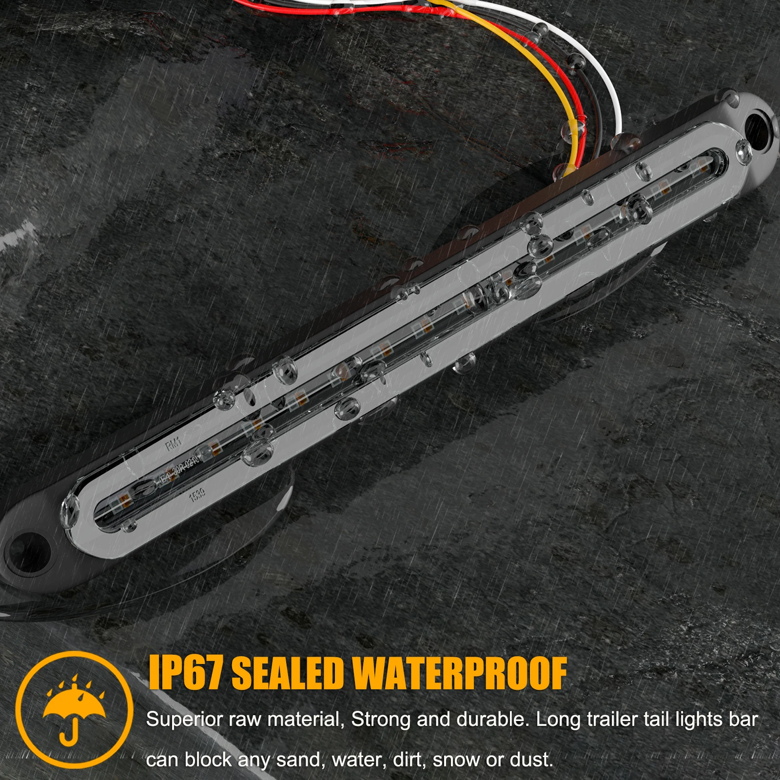 Luz De Trabajo LED Redonda 3 Pulgadas Con Halo - 20W, 2000LM, IP67, Ideal Para 4x4 Y Camionetas